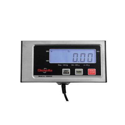 Parcel Scale capacity 120 kg / Readability 20 g (Stainless Steel Housing)